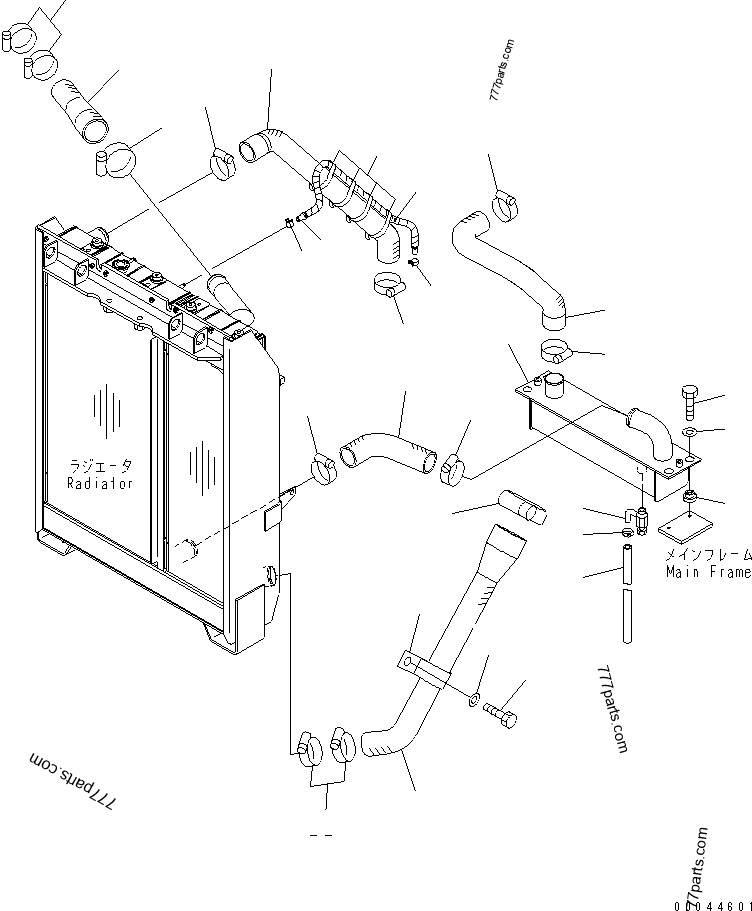 21T-62-69711 Clamp - 21t6269711 - Komatsu spare part | 777parts.com
