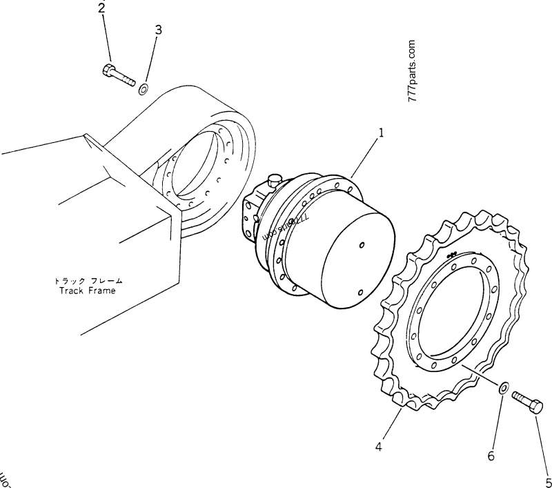 21W-27-11110 SPROCKET - 21w2711110 - Komatsu spare part | 777parts.com