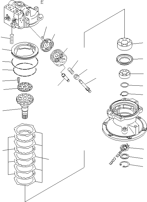 706-7G-41310) BLOCK,CYLINDER - 7067g41310 - Komatsu spare