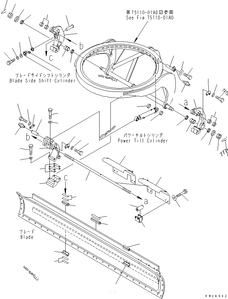23B-70-31640 Plate - 23b7031640 - Komatsu spare part