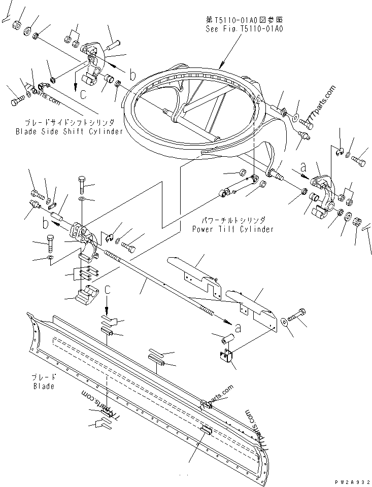 23B-735-3350 SHIM? 1.0MM - 23b7353350 - Komatsu spare part