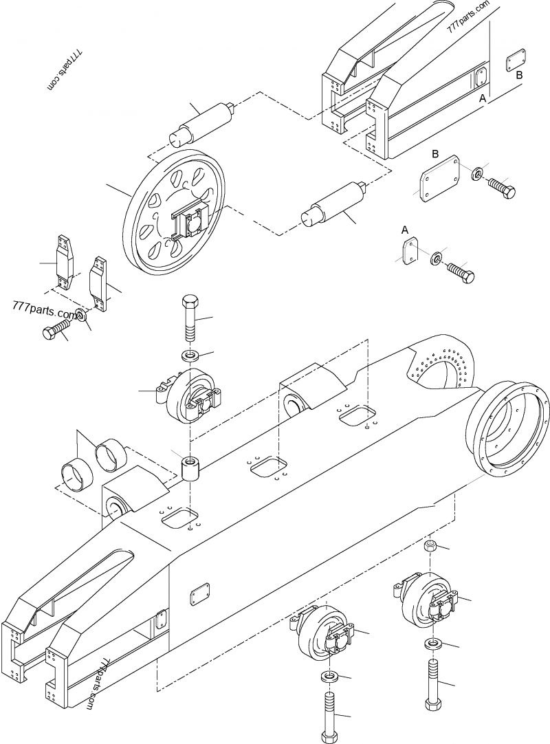 304 306 99 Bolt Standard 160 lg. Normaltemperatur - 30430699
