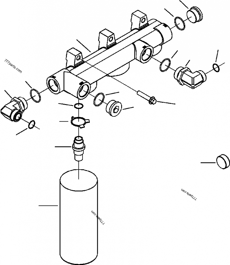 3089019 SEAL, O-RING - Komatsu spare part | 777parts.com
