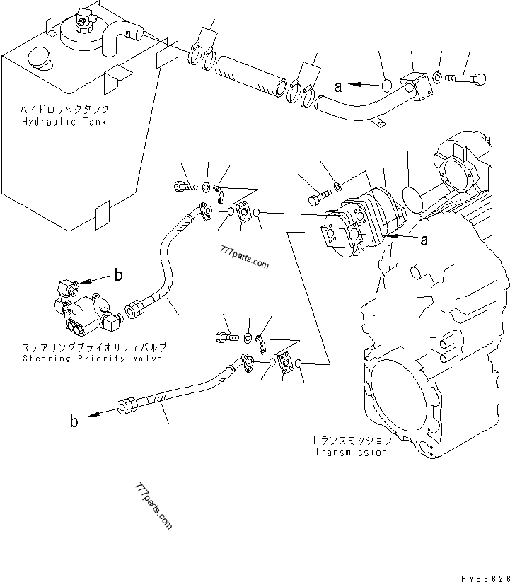 01010-60840-bolt-0101060840-komatsu-spare-part-777parts