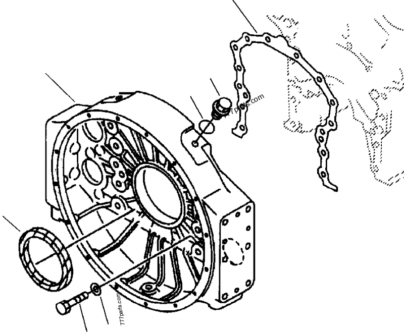 01010-61865 BOLT (M18-2.50x65) - 0101061865 - Komatsu spare part