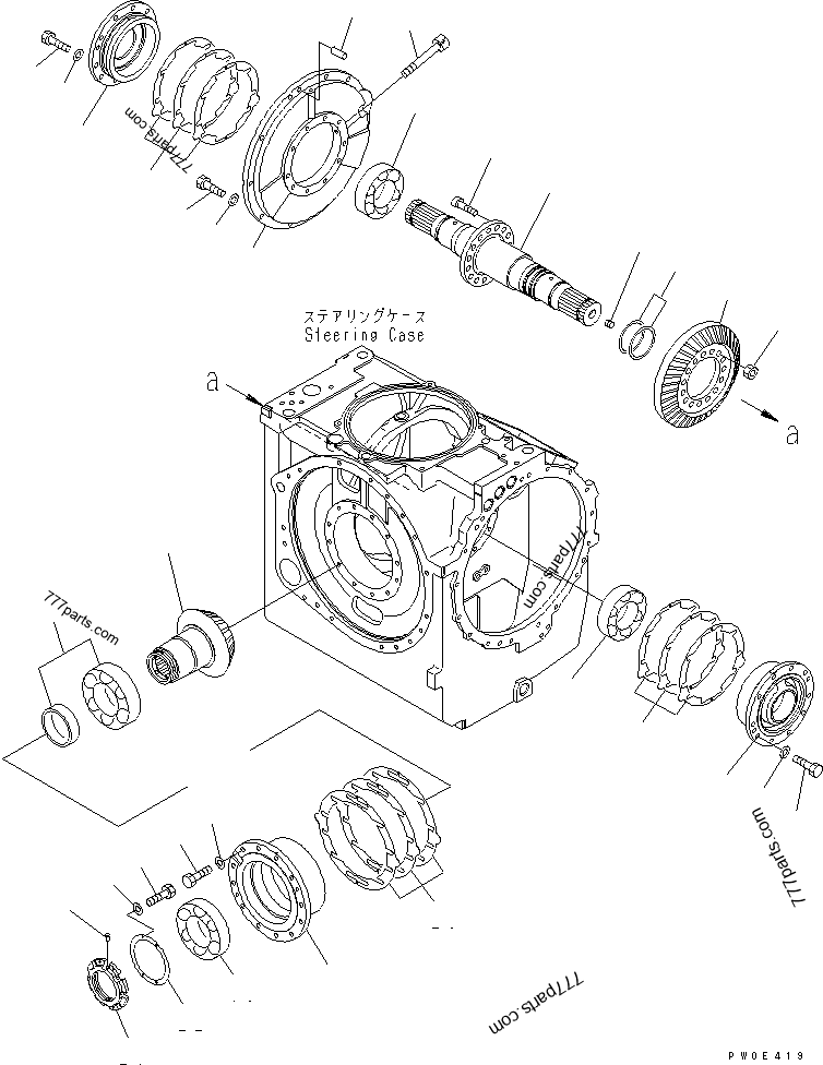 0101080614 Screw 0101080614 Komatsu spare part