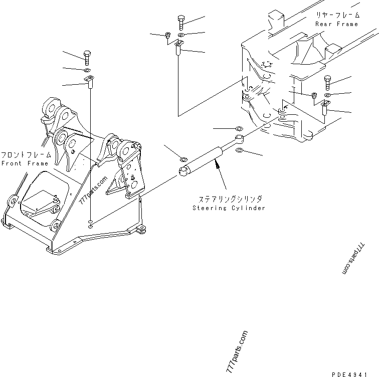 421-46-21760 Pin - 4214621760 - Komatsu spare part