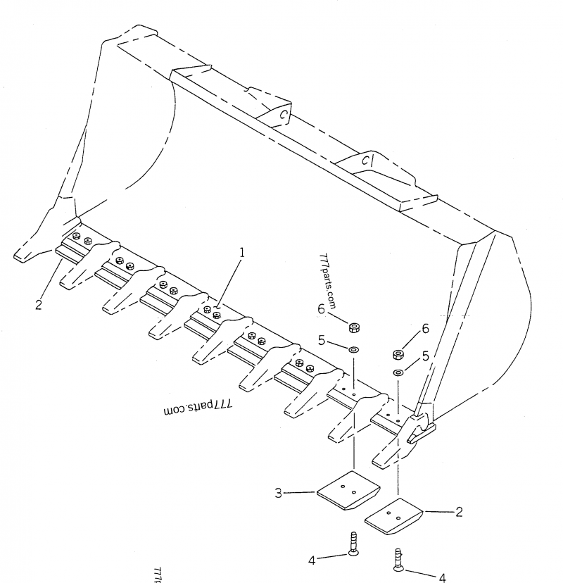 見事な - (L=180MM) EDGE,SIDE 421-838-1120 4218381120 Komatsu - 絵画