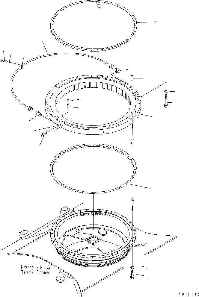 休日限定 Washer 01643-72460 - part spare Komatsu - 0164372460 絵画