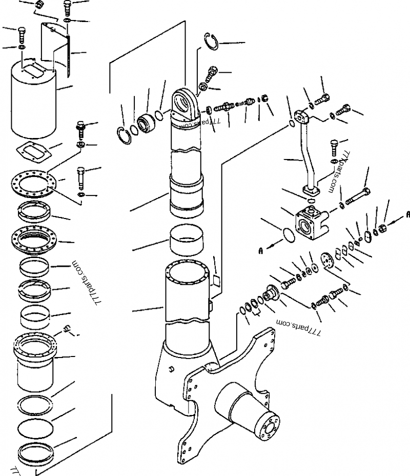 569-52-41920 Bushing - 5695241920 - Komatsu spare part | 777parts.com