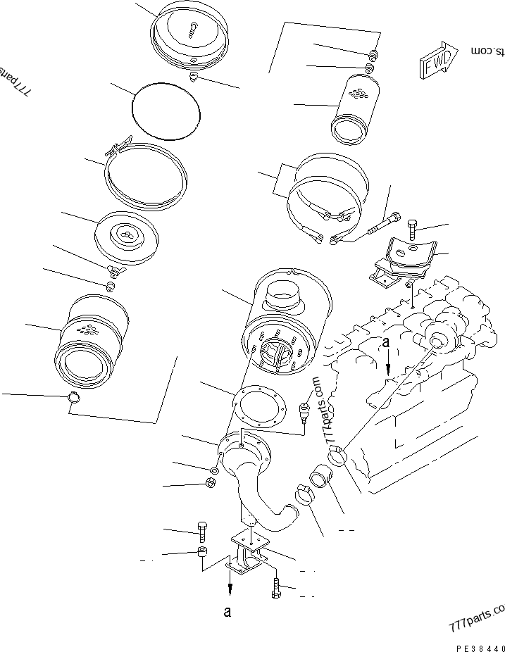 600-181-9671 NUT (KIT) - 6001819671 - Komatsu spare part