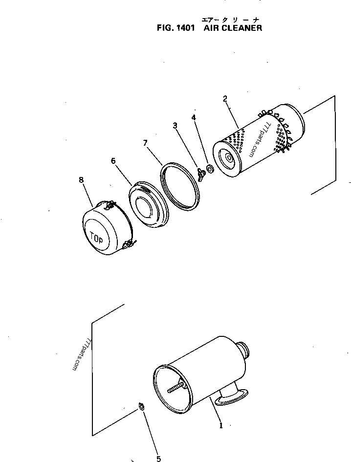 6144-81-7710 Body - 6144817710 - Komatsu spare part