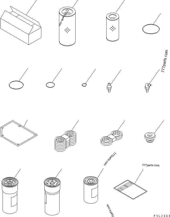 6162-13-8181 PACKING,NOZZLE HOLDER (K1) - 6162138181 - Komatsu