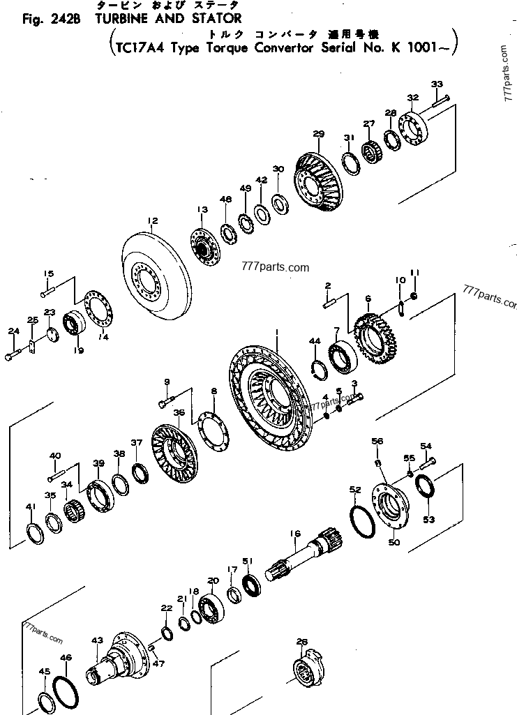 Genuine ISP Brand Zx200-3 Zx270-3 Excavator Engine Parts