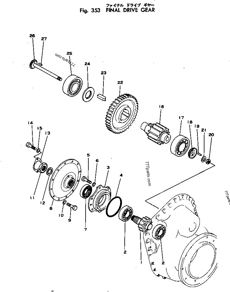 kuma　3点まとめ K1043131 PIN, BOOM FOOT - Doosan spare part | 777parts.com