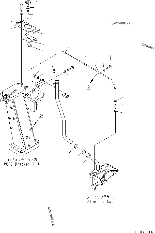 07260-24713 Hose - 0726024713 - Komatsu spare part