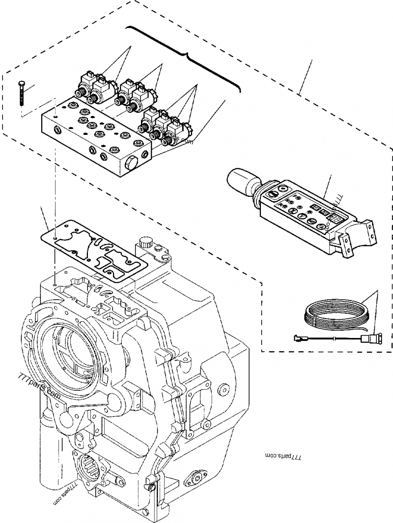 CA0138553 ELECT. SWITCHING SYSTEM - Komatsu spare part | 777parts.com
