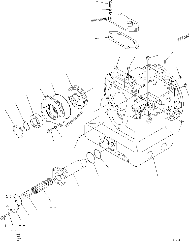124-15-51740 MAGNET ASSEMBLY - 1241551740 - Komatsu spare part