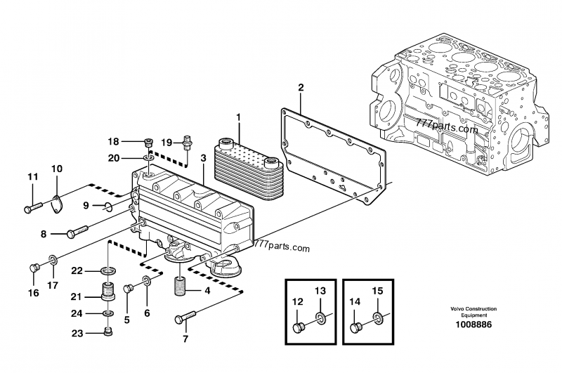VOE 20405747 Gasket - 20405747 - Volvo spare part | 777parts.com