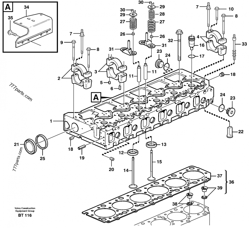 あいうえお VOE 20412953 Gasket - 20412953 - Volvo spare part | 777parts.com