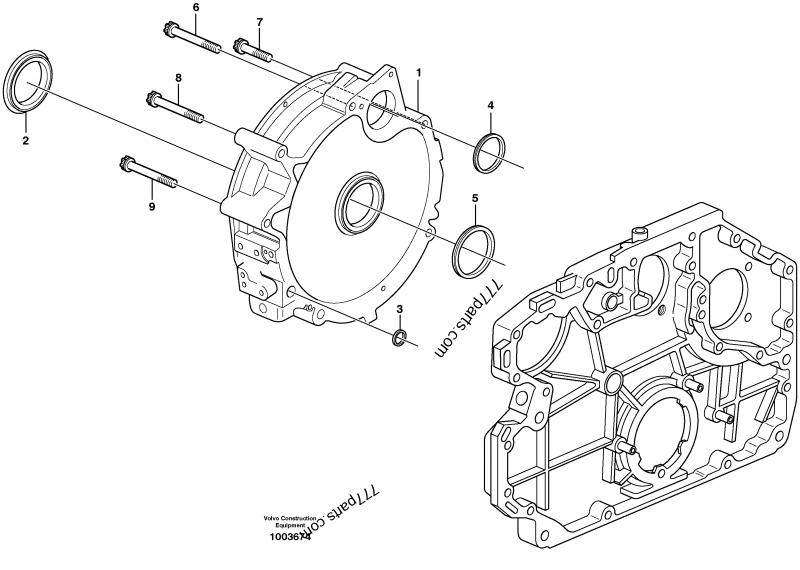 打坐圖 VOE 20450784 Seal Ring - 20450784 - Volvo spare part