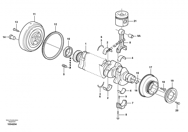 【同封】 8-97123954-0 Cylinder Block Assembly For ISUZU 4BG1 4BG1