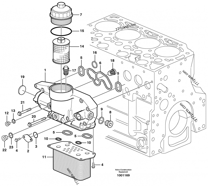 VOE 20459212 Gasket - 20459212 - Volvo spare part | 777parts.com