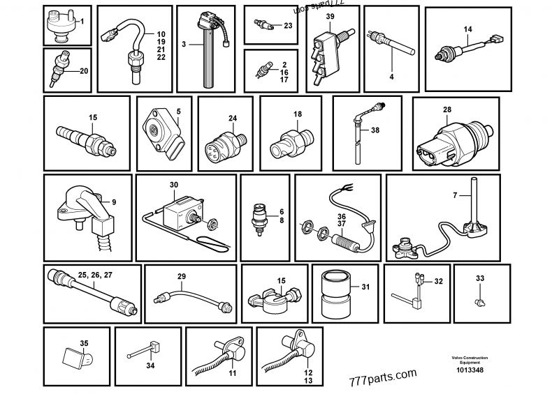 VOE 20508011 Sensor - 20508011 - Volvo spare part | 777parts.com