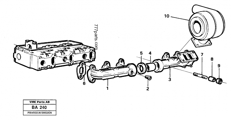 VOE 275748 Sealing Kit - 275748 - Volvo spare part