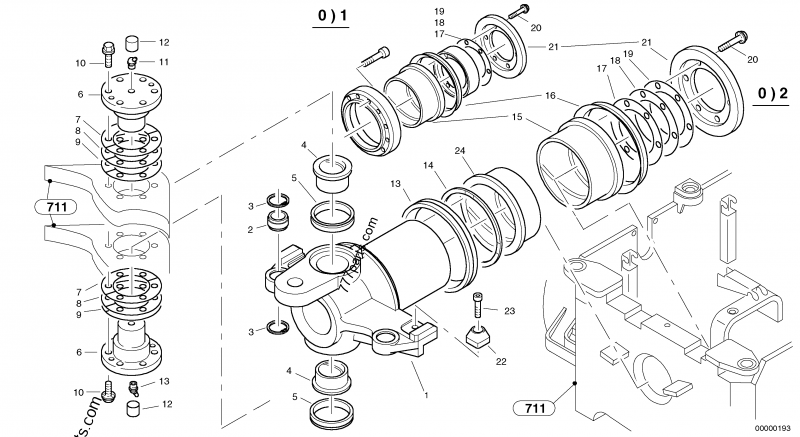 ZM 2814426 Pivot Pin - 2814426 - Volvo spare part | 777parts.com