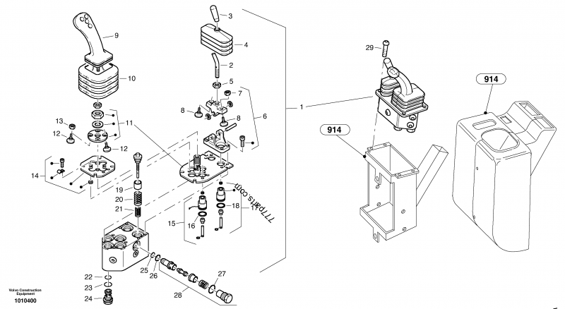 ZM 2815481 Handle - 2815481 - Volvo spare part | 777parts.com