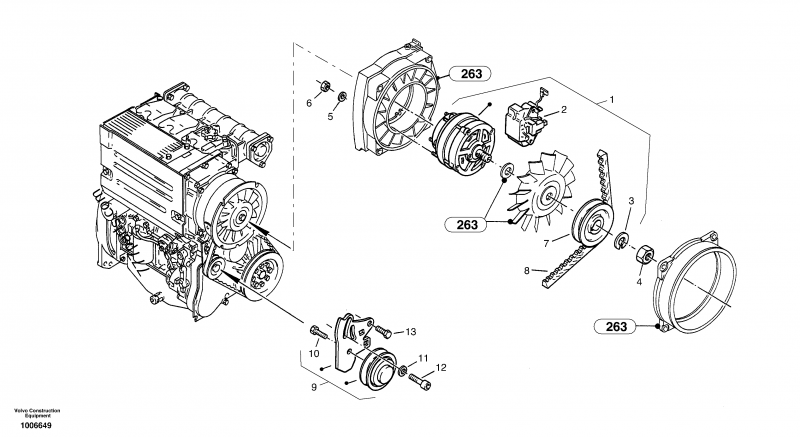 ZM 2904166 V-belt - 2904166 - Volvo spare part | 777parts.com