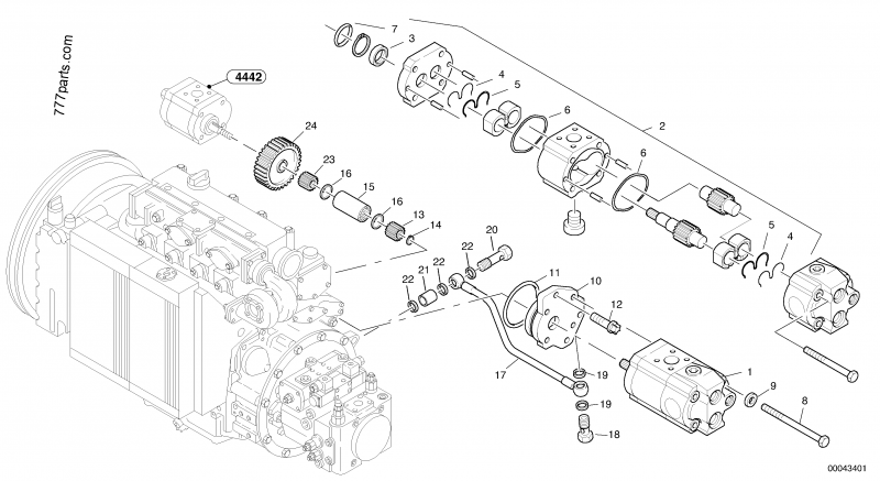 ZM 2908600 Driver collet - 2908600 - Volvo spare part | 777parts.com