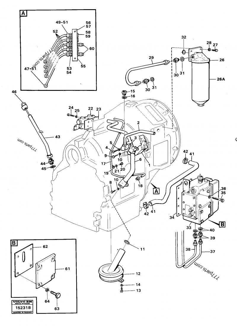 VOE 4718803 Strainer - 4718803 - Volvo spare part | 777parts.com