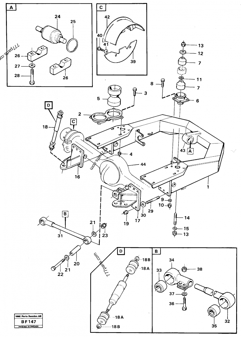 VOE 4737186 Washer - 4737186 - Volvo spare part | 777parts.com