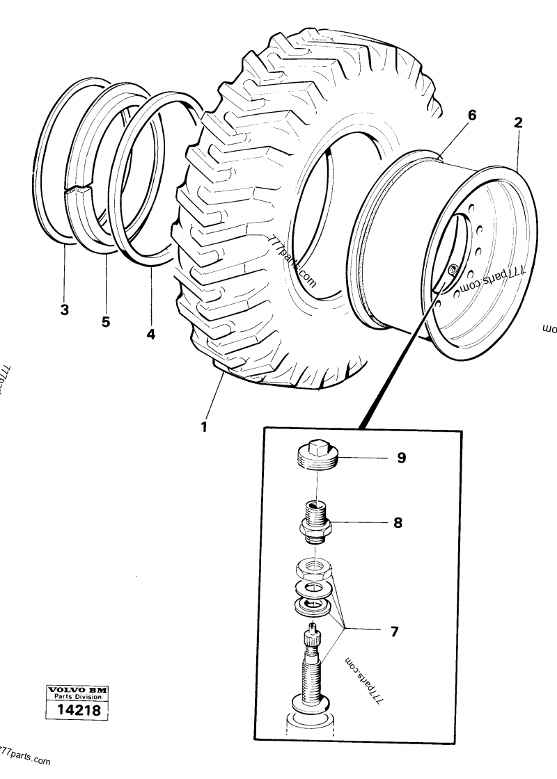 VOE 4789826 O-ring - 4789826 - Volvo spare part | 777parts.com