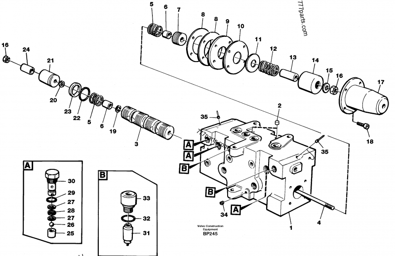 VOE 4823569 Seal - 4823569 - Volvo spare part | 777parts.com