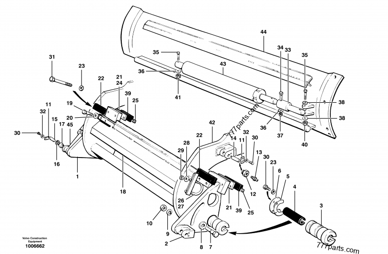 CH 62502 Pin - 62502 - Volvo spare part | 777parts.com