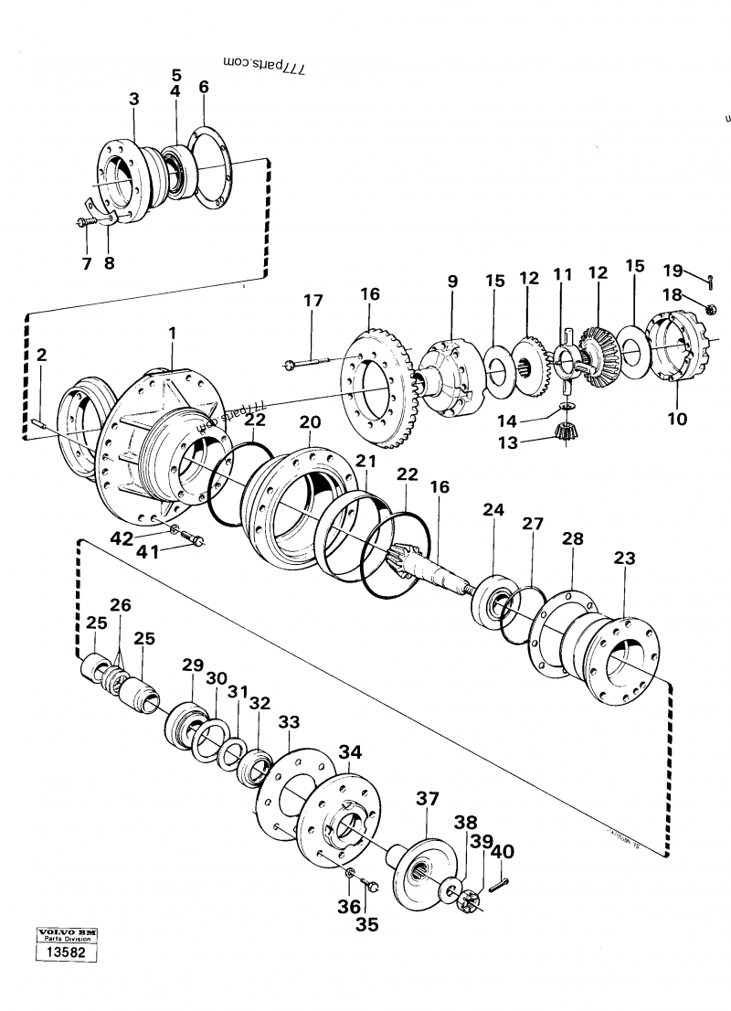 VOE 6612927 Sealing ring - 6612927 - Volvo spare part