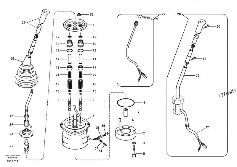 SA 8230-36840 Sealing Kit - 823036840 - Volvo spare part