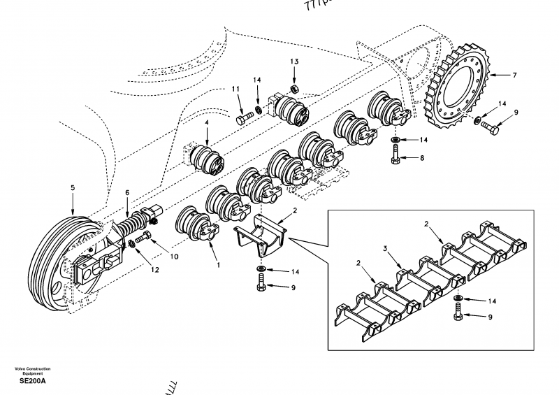 SA 9011-22022 Bolt - 901122022 - Volvo spare part | 777parts.com