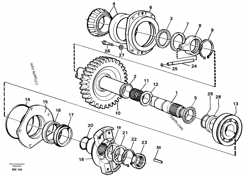 VOE 914478 Snap Ring - 914478 - Volvo spare part | 777parts.com