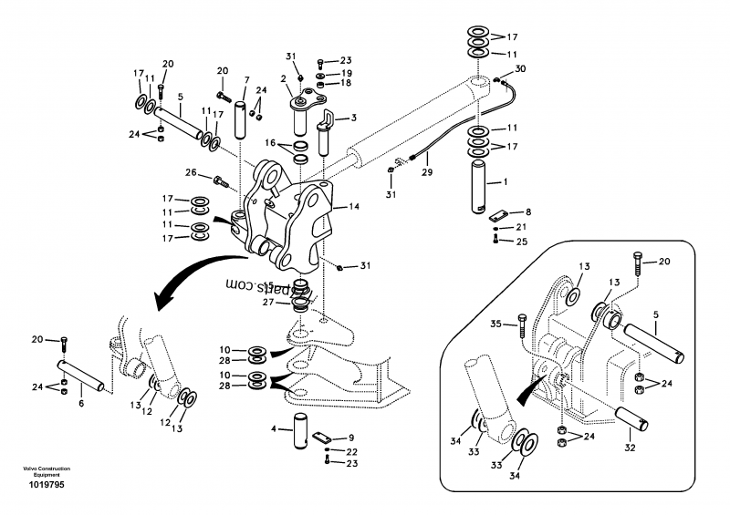 VOE 955926 Spring Washer - 955926 - Volvo spare part