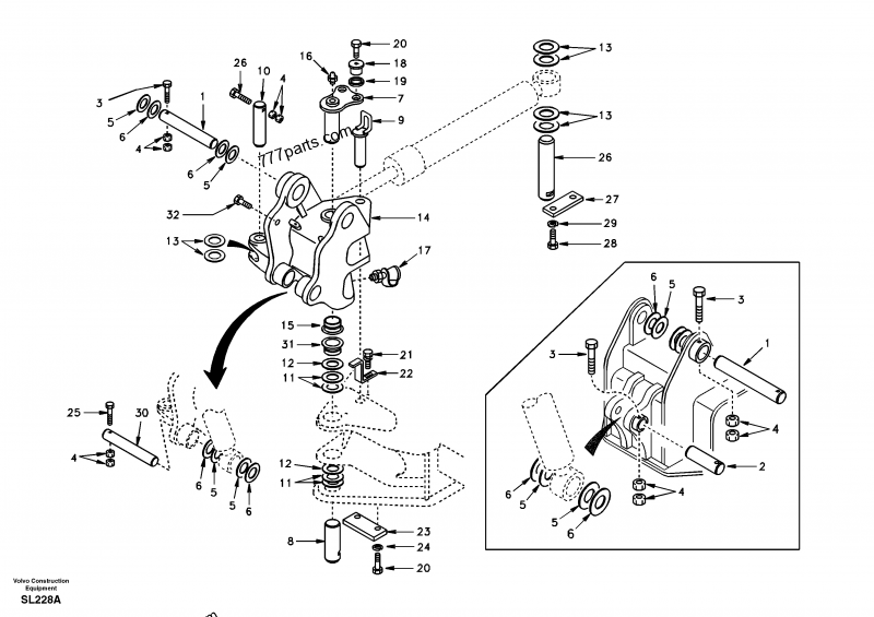 VOE 955926 Spring Washer - 955926 - Volvo spare part