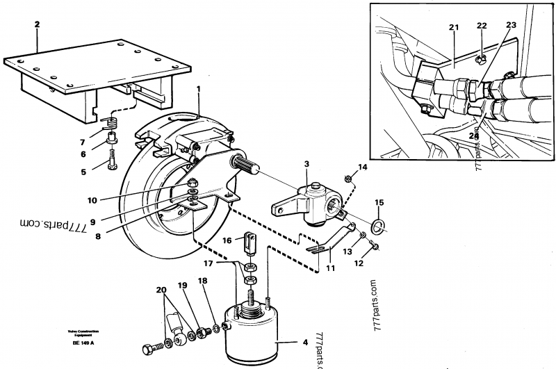 VOE 955926 Spring Washer - 955926 - Volvo spare part
