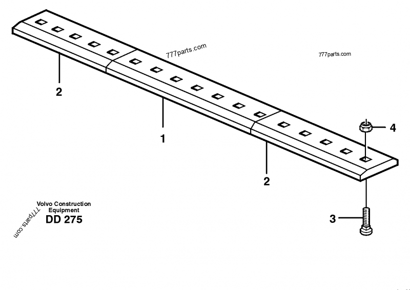 VOE 11012887 Bolt On Edge - 11012887 - Volvo spare part | 777parts.com