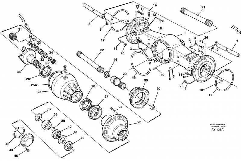 VOE 11034910 O-ring - 11034910 - Volvo spare part | 777parts.com