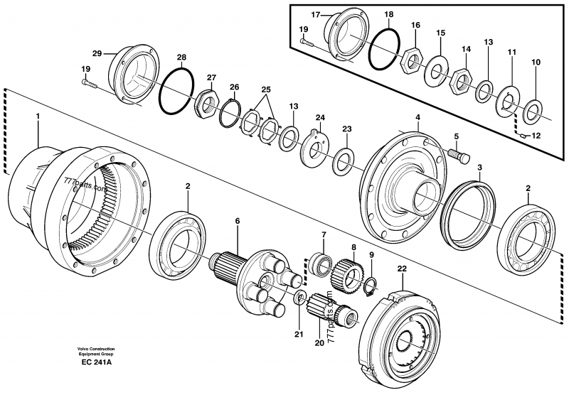 VOE 11102861 Sealing ring - 11102861 - Volvo spare part