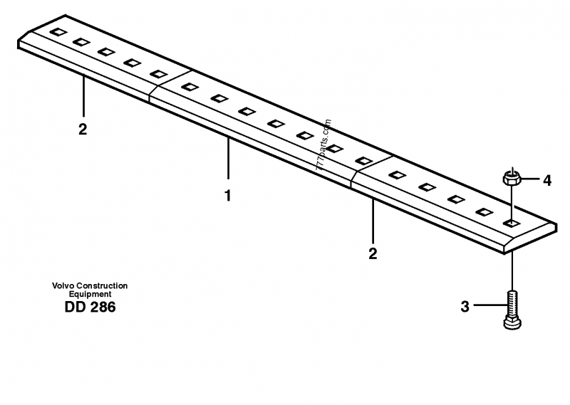 【日本製】 11111776 - Edge On Bolt 11111776 VOE - part spare Volvo トップス