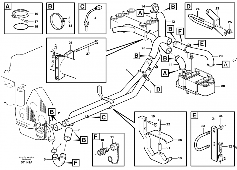 VOE 11112146 Cap - 11112146 - Volvo spare part | 777parts.com